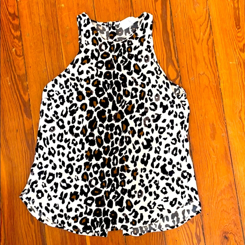 Cheetah print ALC blouse